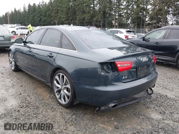 ✅ 2014 Audi A6 Premium Plus • VIN: WAUFGAFC6EN137139 • Lot: 43787853. Listed on IAAI with 124,363 mi. Free auction sales archive from the USA and detailed vehicle history report at DreamBid. Image 3.