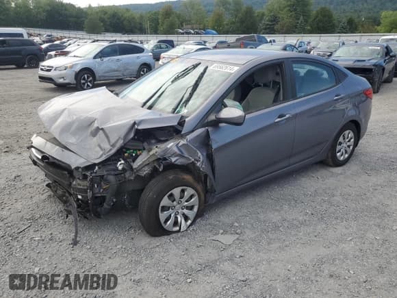 ✅ 2016 Hyundai Accent SE • VIN: KMHCT4AE1GU162109 • Лот: 69562614. Опубликован ранее на Copart с пробегом Не указан. Бесплатный доступ к архиву аукционных продаж из США и подробный отчёт об истории автомобиля на DreamBid. Изображение 1.