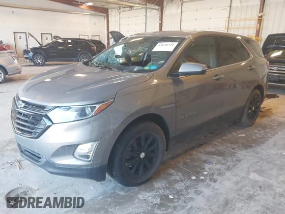 ✅ 2019 Chevrolet Equinox LT • VIN: 3GNAXUEV5KS558358 • Lot: 43148741. Listed on IAAI with Not provided. Free auction sales archive from the USA and detailed vehicle history report at DreamBid. Image 2.
