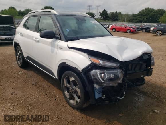 2022 Hyundai Venue SEL z VIN KMHRC8A36NU132424, wystawiony jako Copart lot #64230574 z przebiegiem 51 326 mil mil oraz Szkoda całkowita • Salvage title. Historia ofert i sprzedaży dostępna na DreamBid. Obrazek 4.