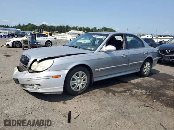 2004 Hyundai Sonata with VIN KMHWF25S94A943448, listed as a Copart auction lot 66480275 with 64,840 mi miles and Salvage title. Bid and sale history available at DreamBid. Image 1.