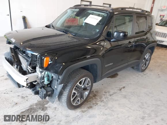 ✅ 2018 Jeep Renegade Latitude • VIN: ZACCJBBB4JPH07246 • Lot: 43451946. Wystawiony na IAAI z przebiegiem 105 667 mil. Bezpłatny archiwum sprzedaży aukcyjnych z USA i szczegółowy raport historii pojazdu na DreamBid. Zdjęcie 2.