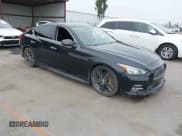 ✅ 2017 Infiniti Q50 Premium • VIN: JN1EV7AP3HM737356 • Lot: 42455005. Listed on IAAI with 92,524 mi. Free auction sales archive from the USA and detailed vehicle history report at DreamBid. Image 1.