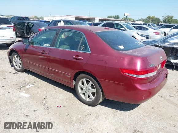 ✅ 2004 Honda Accord EX • VIN: 1HGCM66574A060009 • Lot: 43147045. Listed on IAAI with Not provided. Free auction sales archive from the USA and detailed vehicle history report at DreamBid. Image 3.