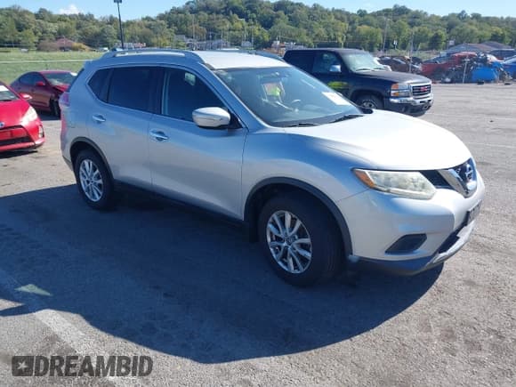 ✅ 2014 Nissan Rogue SL • VIN: 5N1AT2MTXEC841434 • Lot: 43493738. Listed on IAAI with 187,889 mi. Free auction sales archive from the USA and detailed vehicle history report at DreamBid. Image 1.
