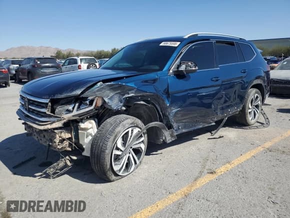 ✅ 2021 Volkswagen Atlas SEL Premium • VIN: 1V2TR2CA1MC545520 • Lot: 68675595. Listed on Copart with 30,261 mi. Free auction sales archive from the USA and detailed vehicle history report at DreamBid. Image 1.