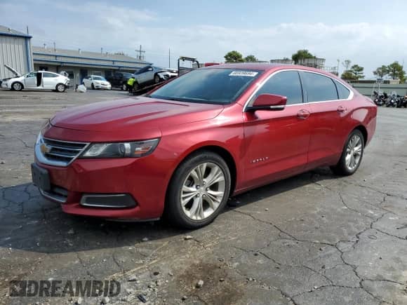 2015 Chevrolet Impala LT с VIN 2G1115SL4F9216270, выставлен на аукционе Copart как лот 66939694 с пробегом 146 987 миль миль и Списание • Salvage title. История ставок и продаж доступна на DreamBid. Изображение 1.