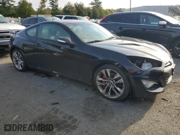 ✅ 2015 Hyundai Genesis Coupe 3.8L Base • VIN: KMHHU6KJ6FU129700 • Lot: 81211745. Listed on Copart with 71,624 mi. Free auction sales archive from the USA and detailed vehicle history report at DreamBid. Image 4.