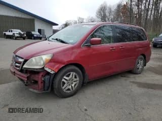 ✅ 2006 Honda Odyssey EX-L • VIN: 5FNRL38726B440197 • Lot: 92273495. Listed on Copart with 166,286 mi. Free auction sales archive from the USA and detailed vehicle history report at DreamBid. Image 1.