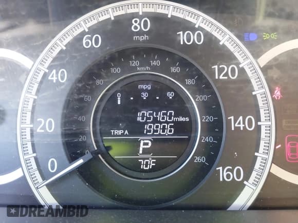 ✅ 2015 Honda Accord EX-L • VIN: 1HGCR2F8XFA043681 • Lot: 43705796. Listed on IAAI with 105,460 mi. Free auction sales archive from the USA and detailed vehicle history report at DreamBid. Image 15.