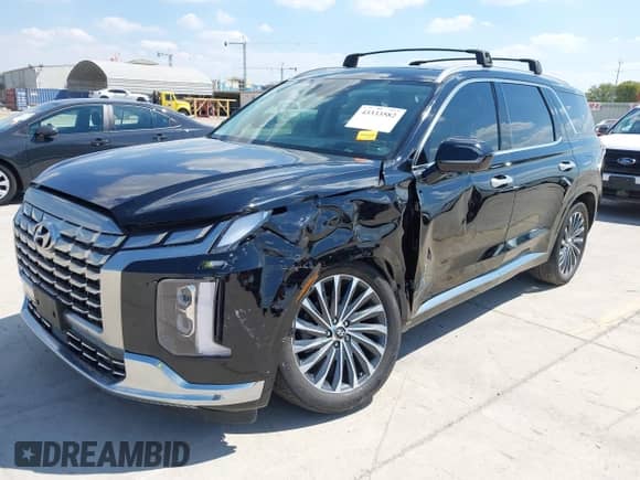 2023 Hyundai Palisade Calligraphy с VIN KM8R74GE2PU561164, выставлен на аукционе IAAI как лот 43333582 с пробегом 55 914 миль миль и . История ставок и продаж доступна на DreamBid. Изображение 18.