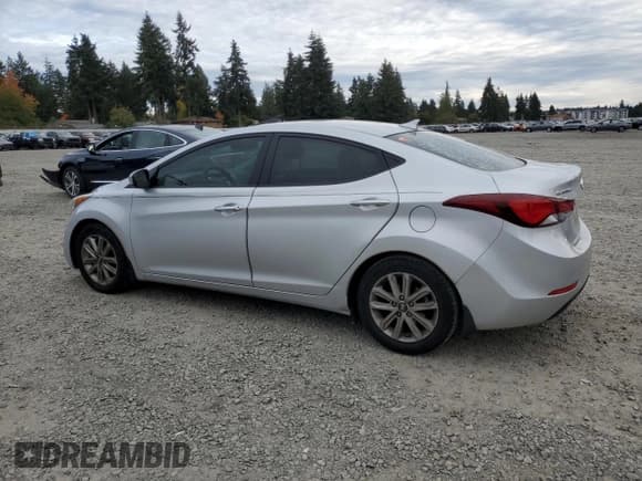 ✅ 2015 Hyundai Elantra SE • VIN: KMHDH4AEXFU226362 • Lot: 82452895. Listed on Copart with 48,319 mi. Free auction sales archive from the USA and detailed vehicle history report at DreamBid. Image 2.
