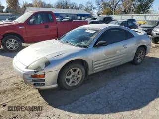 ✅ 2002 Mitsubishi Eclipse RS • VIN: 4A3AC34G92E006127 • Lot: 82040164. Wystawiony na Copart z przebiegiem 177 185 mil. Bezpłatny archiwum sprzedaży aukcyjnych z USA i szczegółowy raport historii pojazdu na DreamBid. Zdjęcie 1.