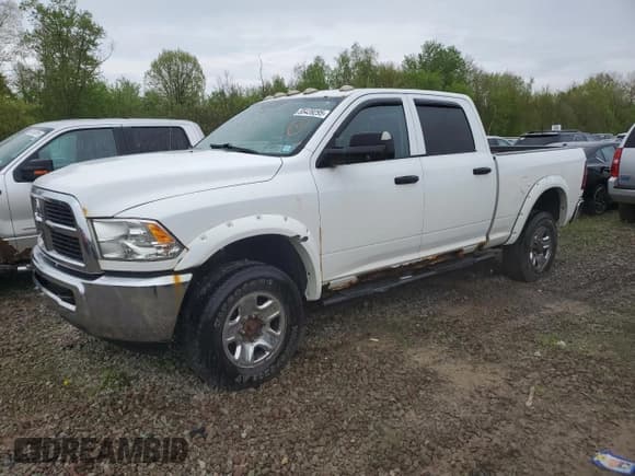 ✅ 2012 Ram 2500 ST • VIN: 3C6TD5CT2CG331318 • Лот: 55439295. Опубликован ранее на Copart с пробегом 296 040 миль. Бесплатный доступ к архиву аукционных продаж из США и подробный отчёт об истории автомобиля на DreamBid. Изображение 1.