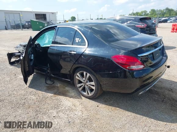 ✅ 2017 Mercedes-Benz C 300 • VIN: 55SWF4KB8HU206046 • Lot: 42722231. Listed on IAAI with 103,294 mi. Free auction sales archive from the USA and detailed vehicle history report at DreamBid. Image 3.