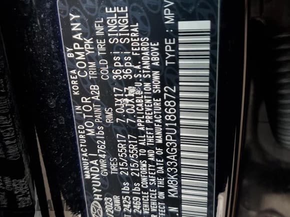 ✅ 2023 Hyundai Kona SEL • VIN: KM8K33AG3PU186872 • Lot: 89713975. Wystawiony na Copart z przebiegiem 37 995 mil. Bezpłatny archiwum sprzedaży aukcyjnych z USA i szczegółowy raport historii pojazdu na DreamBid. Zdjęcie 13.