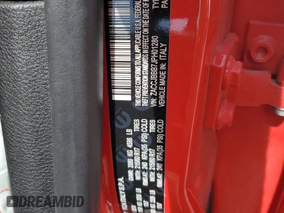 ✅ 2018 Jeep Renegade Latitude • VIN: ZACCJBBB7JPH01280 • Lot: 81994715. Wystawiony na Copart z przebiegiem Nie podano. Bezpłatny archiwum sprzedaży aukcyjnych z USA i szczegółowy raport historii pojazdu na DreamBid. Zdjęcie 13.