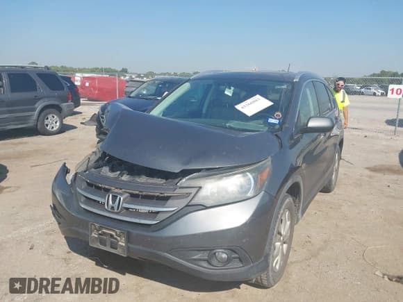 ✅ 2012 Honda CR-V EX-L • VIN: 2HKRM4H70CH624716 • Lot: 43366883. Listed on IAAI with 117,469 mi. Free auction sales archive from the USA and detailed vehicle history report at DreamBid. Image 2.