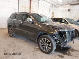 ✅ 2018 Jeep Grand Cherokee High Altitude • VIN: 1C4RJFCG8JC349519 • Лот: 43109542. Опубликован ранее на IAAI с пробегом 189 154 миль. Бесплатный доступ к архиву аукционных продаж из США и подробный отчёт об истории автомобиля на DreamBid. Изображение 1.