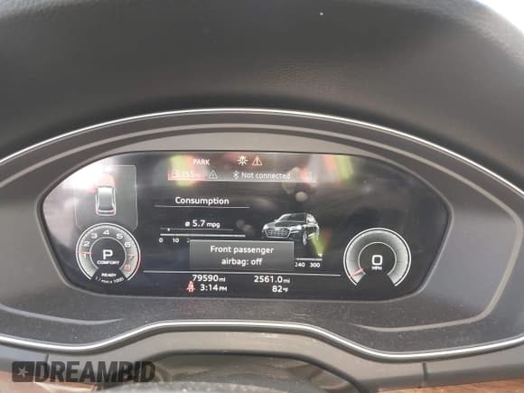 ✅ 2021 Audi Q5 Premium Plus • VIN: WA1BAAFY1M2008282 • Лот: 43457197. Опубликован ранее на IAAI с пробегом 79 590 миль. Бесплатный доступ к архиву аукционных продаж из США и подробный отчёт об истории автомобиля на DreamBid. Изображение 7.