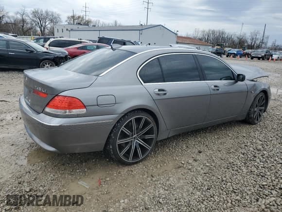 ✅ 2005 BMW 7 Series 745Li • VIN: WBAGN63515DS56509 • Lot: 51021155. Listed on Copart with Not provided. Free auction sales archive from the USA and detailed vehicle history report at DreamBid. Image 3.