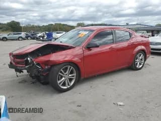 ✅ 2014 Dodge Avenger SE • VIN: 1C3CDZAB7EN175012 • Lot: 72212874. Wystawiony na Copart z przebiegiem 91 706 mil. Bezpłatny archiwum sprzedaży aukcyjnych z USA i szczegółowy raport historii pojazdu na DreamBid. Zdjęcie 1.