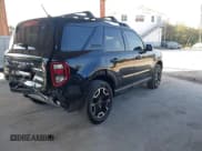 ✅ 2023 Ford Bronco Sport Outer Banks • VIN: 3FMCR9C6XPRD50250 • Lot: 43766573. Listed on IAAI with 72,578 mi. Free auction sales archive from the USA and detailed vehicle history report at DreamBid. Image 4.