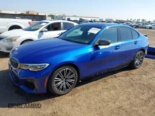 ✅ 2020 BMW 3 Series M340i • VIN: WBA5U7C09LFH00986 • Lot: 43546569. Listed on IAAI with 81,367 mi. Free auction sales archive from the USA and detailed vehicle history report at DreamBid. Image 2.