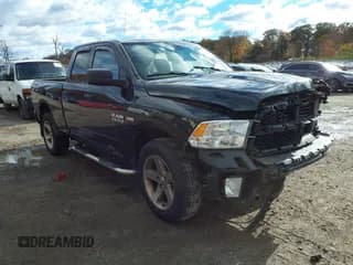 ✅ 2017 Ram 1500 Express • VIN: 1C6RR7FT4HS508826 • Lot: 43583678. Listed on IAAI with 156,505 mi. Free auction sales archive from the USA and detailed vehicle history report at DreamBid. Image 1.