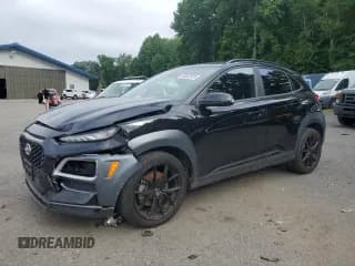 ✅ 2021 Hyundai Kona Night Edition • VIN: KM8K6CA52MU727525 • Лот: 63652825. Опубликован ранее на Copart с пробегом 69 661 миль. Бесплатный доступ к архиву аукционных продаж из США и подробный отчёт об истории автомобиля на DreamBid. Изображение 1.