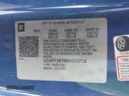 ✅ 2019 Chevrolet Camaro 1SS • VIN: 1G1FF1R76K0153718 • Lot: 41938230. Wystawiony na IAAI z przebiegiem 51 642 mil. Bezpłatny archiwum sprzedaży aukcyjnych z USA i szczegółowy raport historii pojazdu na DreamBid. Zdjęcie 9.