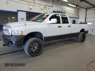2005 Dodge 3500 SLT z VIN 3D7LS38CX5G787586, wystawiony jako Copart lot #54554365 z przebiegiem 205 421 mil mil oraz Szkoda całkowita • Salvage title. Historia ofert i sprzedaży dostępna na DreamBid. Obrazek 1.