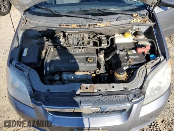 2008 Chevrolet Aveo LS с VIN KL1TD56668B149790, выставлен на аукционе Copart как лот 82853264 с пробегом 64 230 миль миль и Списание • Salvage title. История ставок и продаж доступна на DreamBid. Изображение 11.