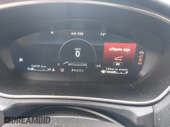 ✅ 2019 Lincoln Nautilus Reserve • VIN: 2LMPJ8L93KBL53791 • Lot: 39925917. Listed on IAAI with 54,939 mi. Free auction sales archive from the USA and detailed vehicle history report at DreamBid. Image 7.