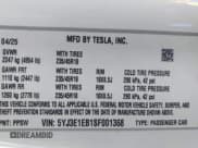 ✅ 2025 Tesla Model 3 Long Range • VIN: 5YJ3E1EB1SF001368 • Lot: 42900433. Wystawiony na IAAI z przebiegiem 15 mil. Bezpłatny archiwum sprzedaży aukcyjnych z USA i szczegółowy raport historii pojazdu na DreamBid. Zdjęcie 9.