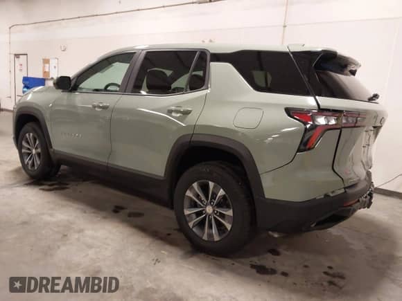 2025 Chevrolet Equinox AWD LT с VIN 3GNAXPEG7SL148304, выставлен на аукционе IAAI как лот 41880558 с пробегом 4 501 миль миль и . История ставок и продаж доступна на DreamBid. Изображение 3.