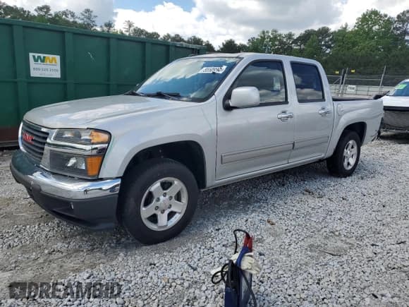 ✅ 2012 GMC Canyon SLE1 • VIN: 1GTD5MF90C8134917 • Лот: 55509535. Опубликован ранее на Copart с пробегом 59 182 миль. Бесплатный доступ к архиву аукционных продаж из США и подробный отчёт об истории автомобиля на DreamBid. Изображение 1.