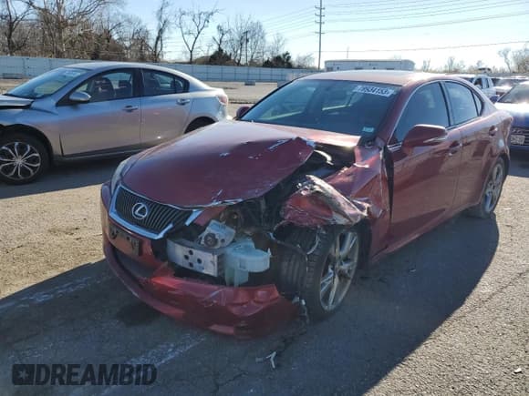 ✅ 2010 Lexus IS 250 • VIN: JTHBF5C21A5125349 • Лот: 79934153. Опубликован ранее на Copart с пробегом Не указан. Бесплатный доступ к архиву аукционных продаж из США и подробный отчёт об истории автомобиля на DreamBid. Изображение 1.