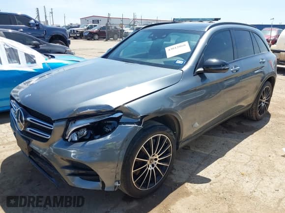 ✅ 2017 Mercedes-Benz GLC 300 • VIN: WDC0G4JB7HF216241 • Lot: 43012068. Listed on IAAI with 83,886 mi. Free auction sales archive from the USA and detailed vehicle history report at DreamBid. Image 2.