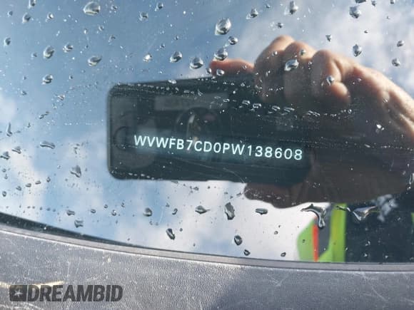 ✅ 2023 Volkswagen Golf R • VIN: WVWFB7CD0PW138608 • Lot: 43763570. Listed on IAAI with 12,616 mi. Free auction sales archive from the USA and detailed vehicle history report at DreamBid. Image 9.