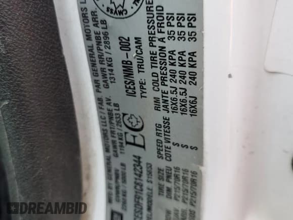 ✅ 2012 Chevrolet Colorado • VIN: 1GCESDF91C8142344 • Lot: 67226335. Wystawiony na Copart z przebiegiem 191 675 mil. Bezpłatny archiwum sprzedaży aukcyjnych z USA i szczegółowy raport historii pojazdu na DreamBid. Zdjęcie 13.