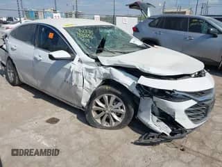 2020 Chevrolet Malibu LT with VIN 1G1ZD5ST4LF096659, listed as a IAAI auction lot 43331115 with 51,478 mi miles and . Bid and sale history available at DreamBid. Image 1.