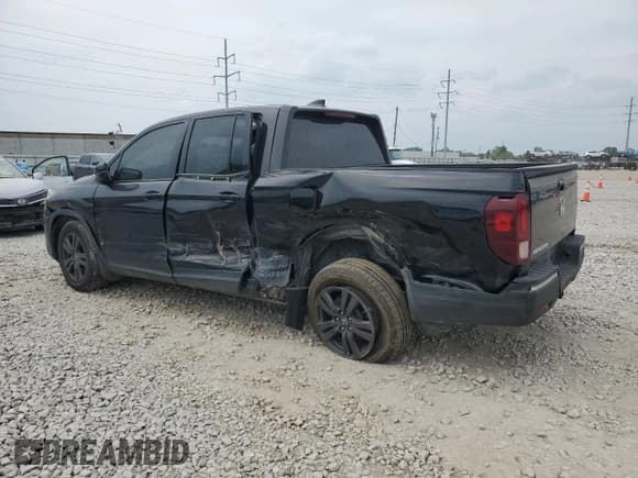 ✅ 2019 Honda Ridgeline Sport • VIN: 5FPYK2F19KB007811 • Lot: 60215205. Listed on Copart with 189,323 mi. Free auction sales archive from the USA and detailed vehicle history report at DreamBid. Image 2.