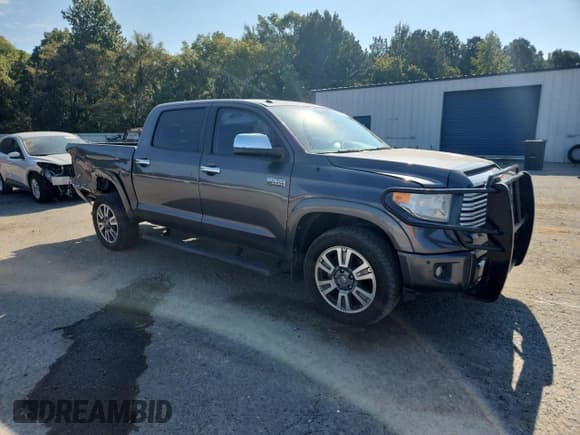 ✅ 2014 Toyota Tundra Platinum • VIN: 5TFAW5F18EX402783 • Lot: 86074445. Listed on Copart with 78,843 mi. Free auction sales archive from the USA and detailed vehicle history report at DreamBid. Image 4.