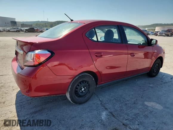 ✅ 2021 Mitsubishi Mirage ES • VIN: ML32FUFJ9MHF03506 • Lot: 82385965. Listed on Copart with 42,501 mi. Free auction sales archive from the USA and detailed vehicle history report at DreamBid. Image 3.