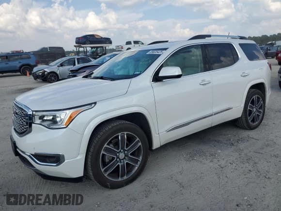 ✅ 2018 GMC Acadia Denali • VIN: 1GKKNPLS6JZ232460 • Лот: 89635425. Опубликован ранее на Copart с пробегом 58 327 миль. Бесплатный доступ к архиву аукционных продаж из США и подробный отчёт об истории автомобиля на DreamBid. Изображение 1.
