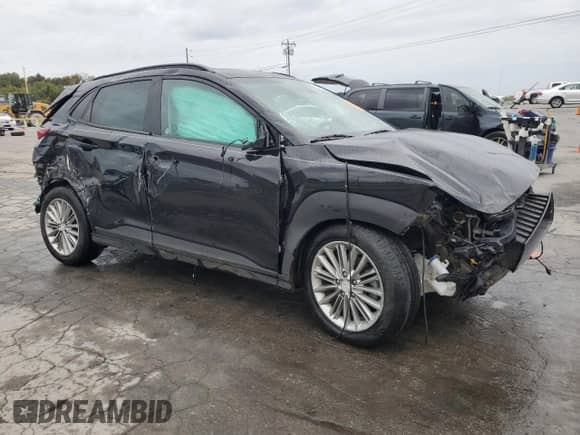 2020 Hyundai Kona SEL Plus z VIN KM8K6CAA7LU521189, wystawiony jako Copart lot #85313015 z przebiegiem 51 771 mil mil oraz Szkoda całkowita • Salvage title. Historia ofert i sprzedaży dostępna na DreamBid. Obrazek 4.