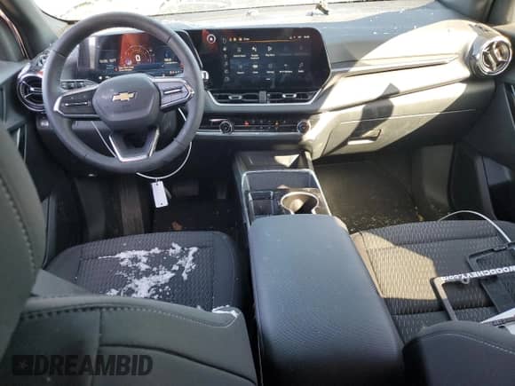 2025 Chevrolet Equinox FWD LT with VIN 3GNAXHEG2SL162052, listed as a Copart auction lot 47305735 with 1,038 mi miles and Salvage title. Bid and sale history available at DreamBid. Image 8.