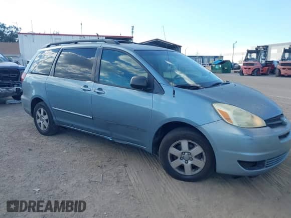 2005 Toyota Sienna LE z VIN 5TDZA23CX5S339231, wystawiony jako IAAI lot #43477645 z przebiegiem 205 064 mil mil oraz . Historia ofert i sprzedaży dostępna na DreamBid. Obrazek 1.