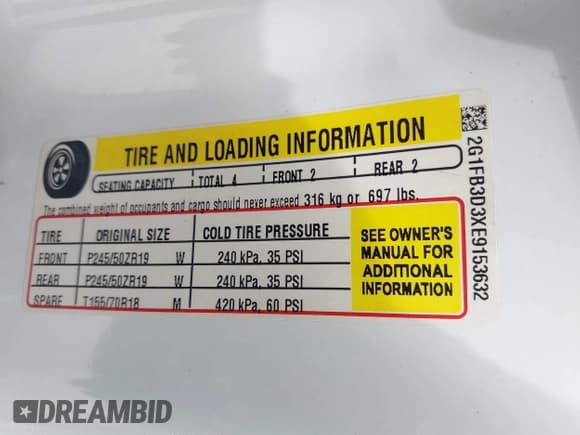 ✅ 2014 Chevrolet Camaro LT • VIN: 2G1FB3D3XE9153632 • Lot: 42302384. Listed on IAAI with 166,616 mi. Free auction sales archive from the USA and detailed vehicle history report at DreamBid. Image 9.